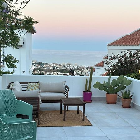 A Terrace With Sea View, 2 Bedrooms Apartment In בנאלמדנה מראה חיצוני תמונה